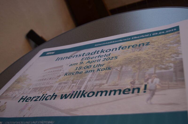 Plakat Innenstadtkonferenz Elberfeld